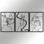 Wallity The Unity Of Love Escultura de Pared Negra